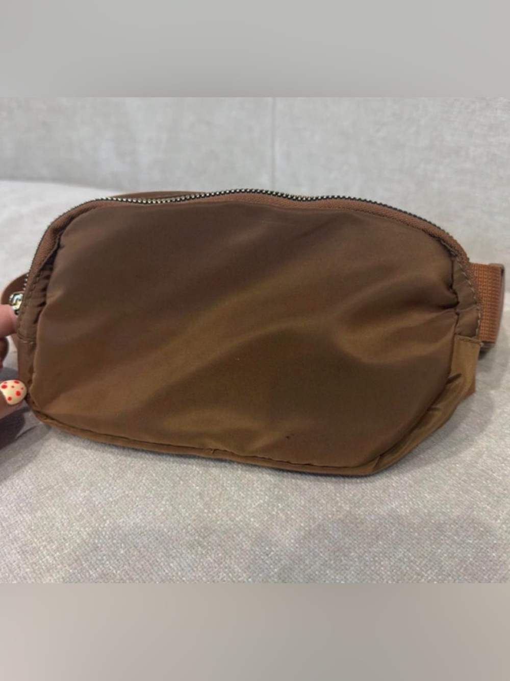 Amazon Brown Nylon Waist Belt Bag